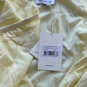 Peppermayo Yellow Maxi Dress